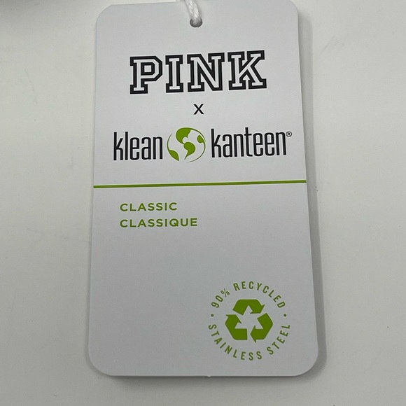 PINK/VICTORIA’S SECRET x Klean Kanteen EARTH DAY Stainless Steel Water Bottle - Picture 4 of 10